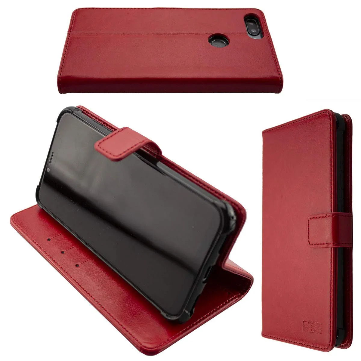 caseroxx Bookstyle custodia portafoglio Gigaset GS195 nera