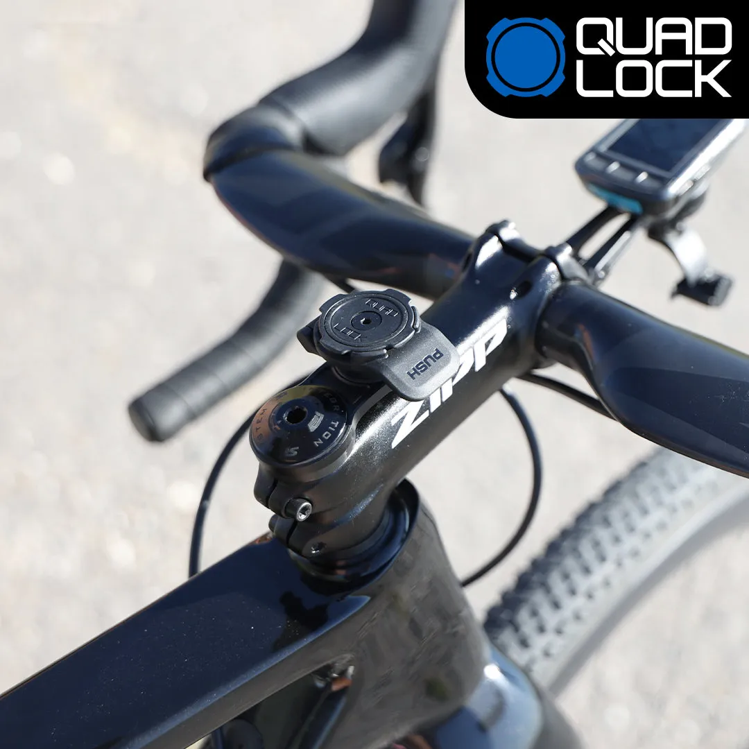 Quad Lock Stem Cap Supporto Tappo Manubrio Bici Alluminio
