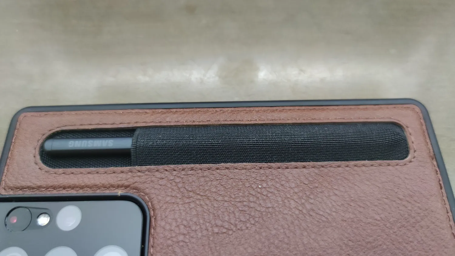 CloudValley cover Samsung Galaxy S21 Ultra 5G con copri fotocamera nero