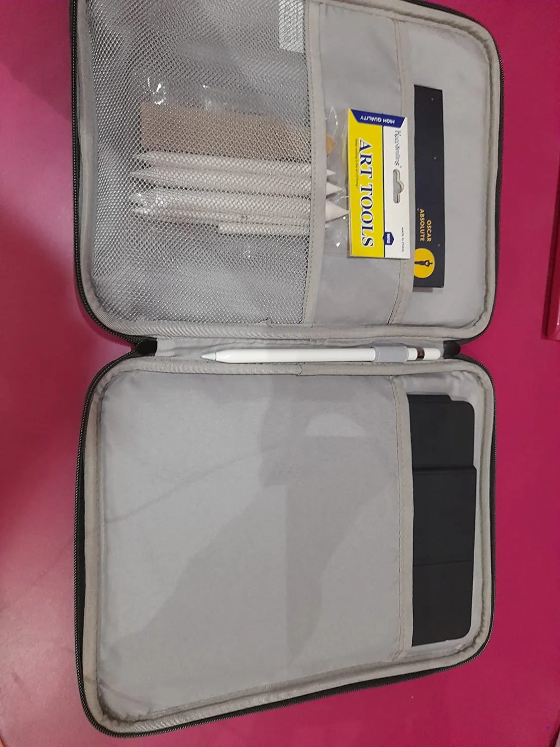 MoKo borsa sleeve tablet 9-11 pollici grigio scuro imbottita