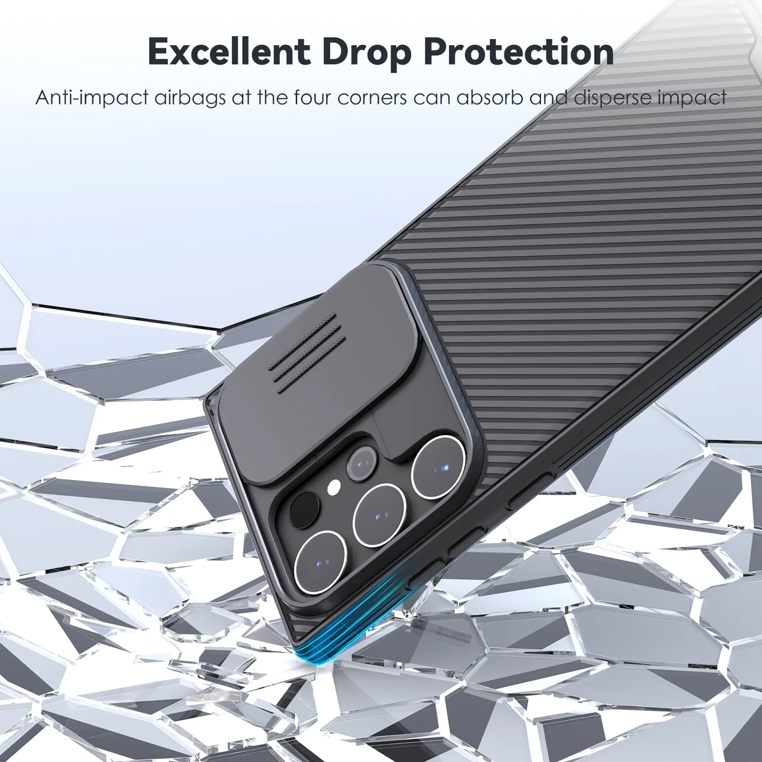 CloudValley S24 Ultra Cover Samsung Galaxy S24 Ultra Nero PC