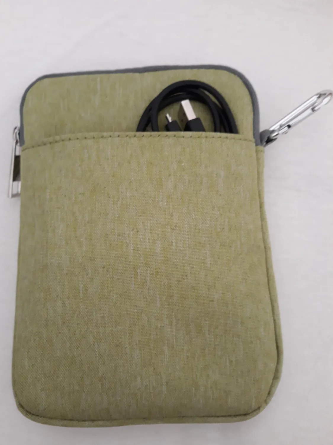 MoKo Borsa Nylon Kindle 6 Pollici Cover Verde Antiurto