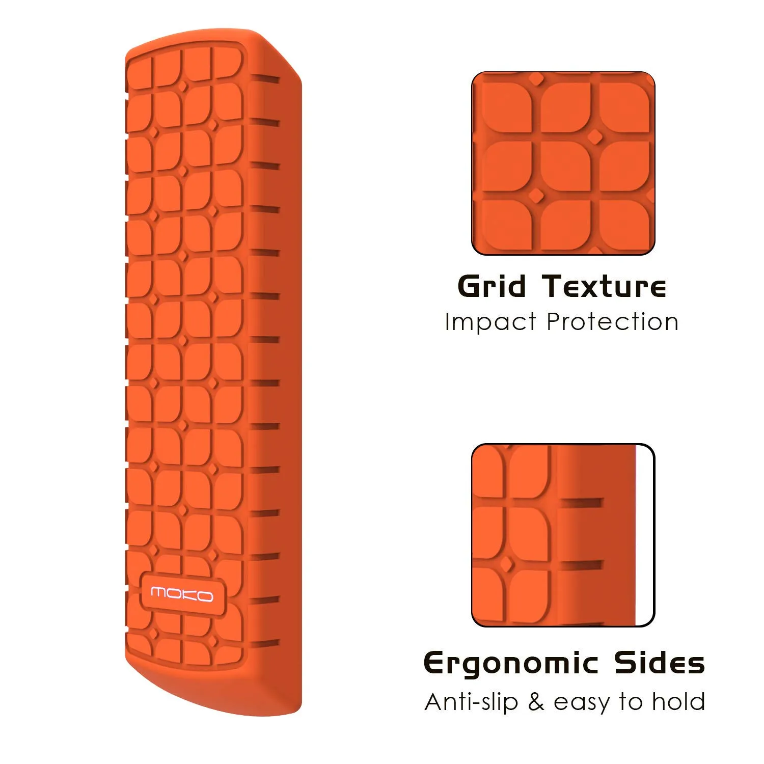 MoKo Cover Telecomando Fire TV Stick Silicone Arancione