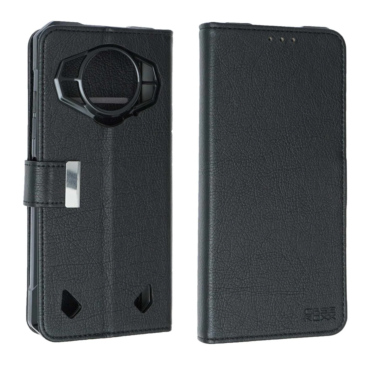 caseroxx Bookstyle cover Doogee S200 S200X Plus nera wallet