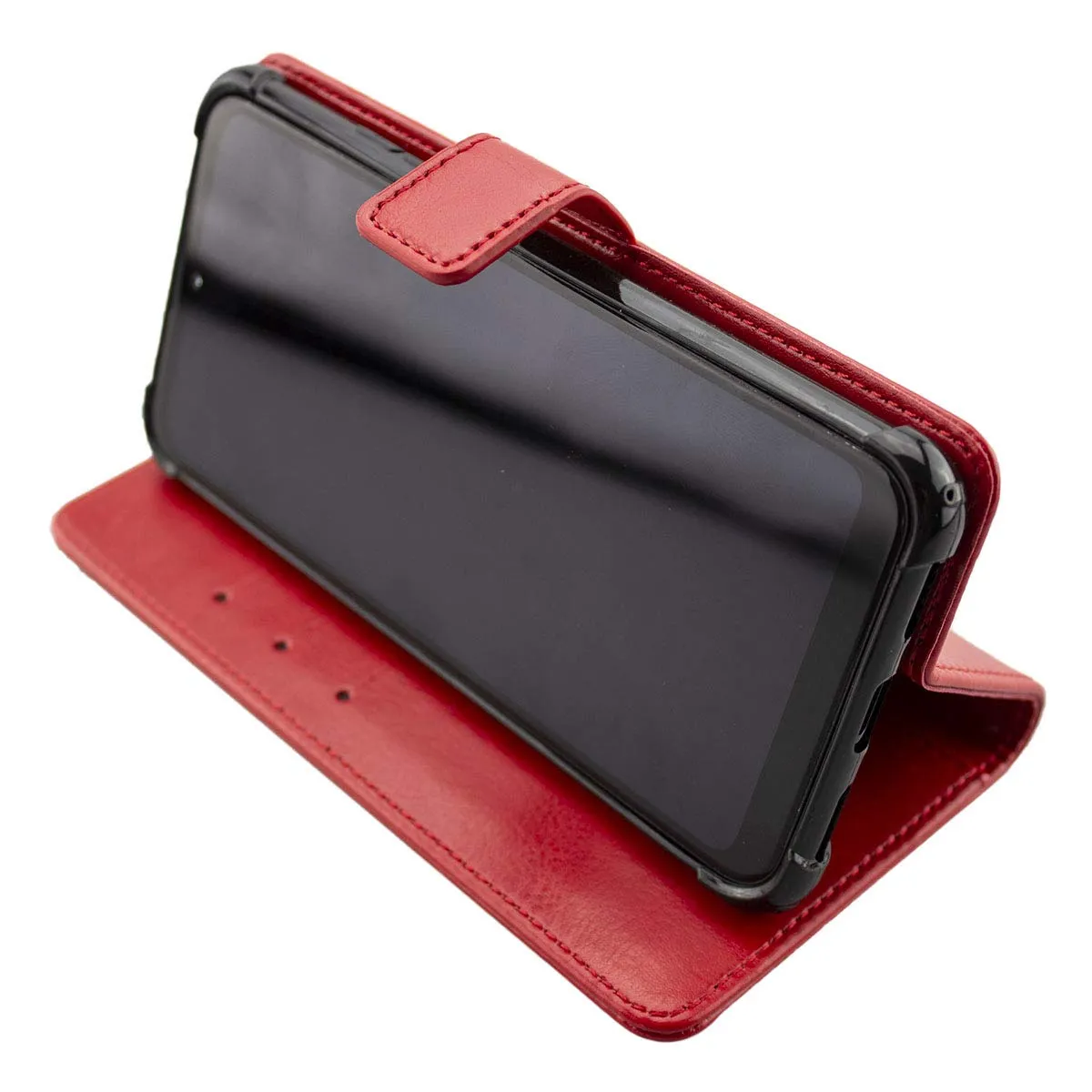 caseroxx Bookstyle cover Gigaset GS190 rossa portafoglio