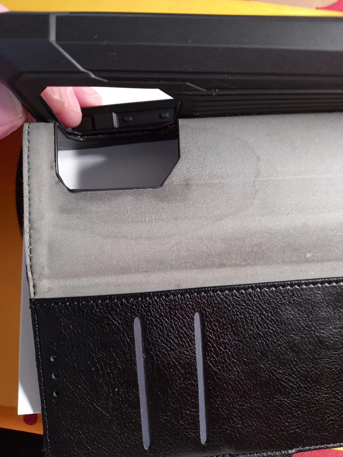 caseroxx Oukitel K15 Plus custodia libro nero wallet