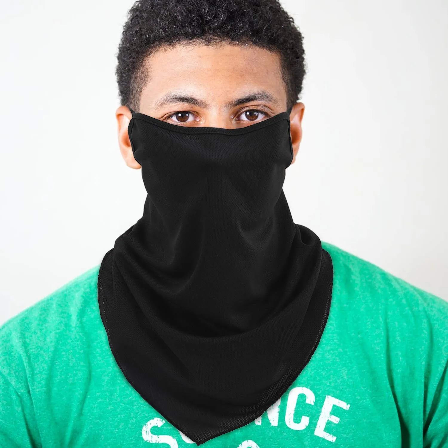 MoKo bandana scaldacollo triangolare poliestere traspirante 3 pezzi