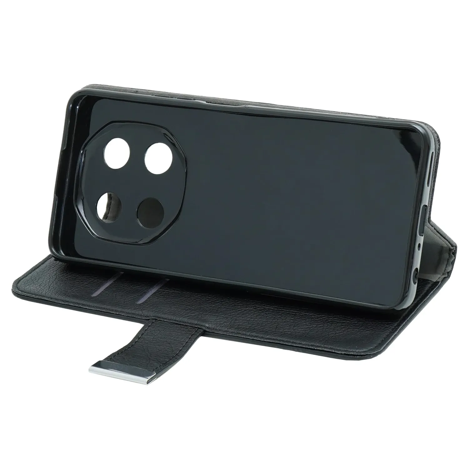 caseroxx Bookstyle custodia a libro Blackview Shark 6 nera magnetica