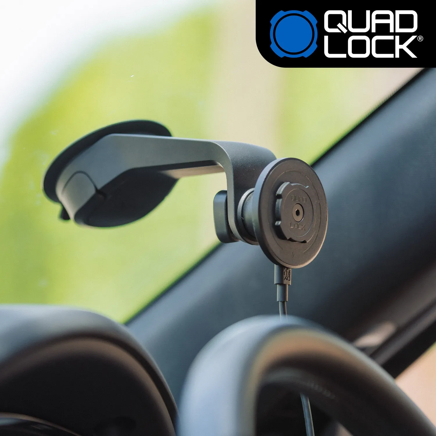 Quad Lock Auto Supporto ventosa parabrezza telefono