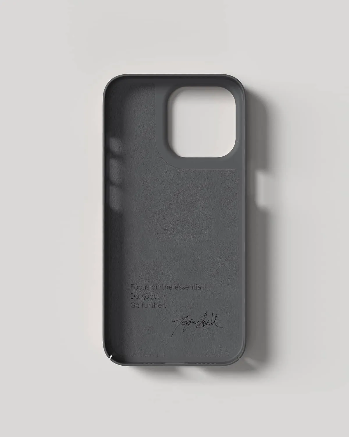 Nudient Thin Case custodia iPhone 13 Pro Ash Grey MagSafe