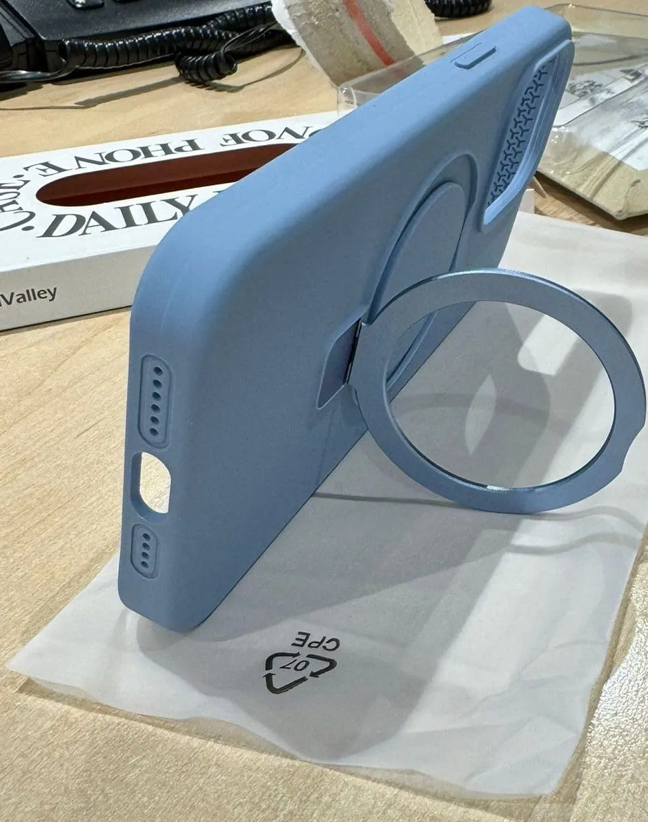 CloudValley cover iPhone 15 Pro Max MagSafe nero stand