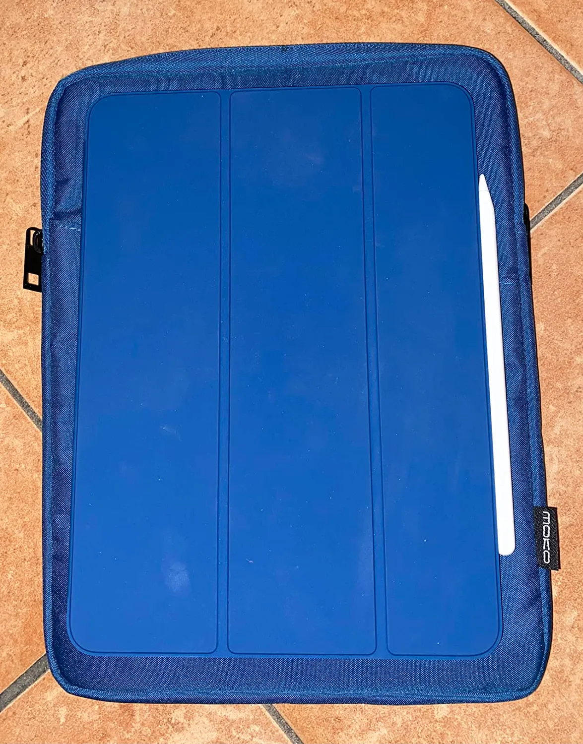 MoKo Custodia Tablet 9-11" Viola con Tasca e Zip