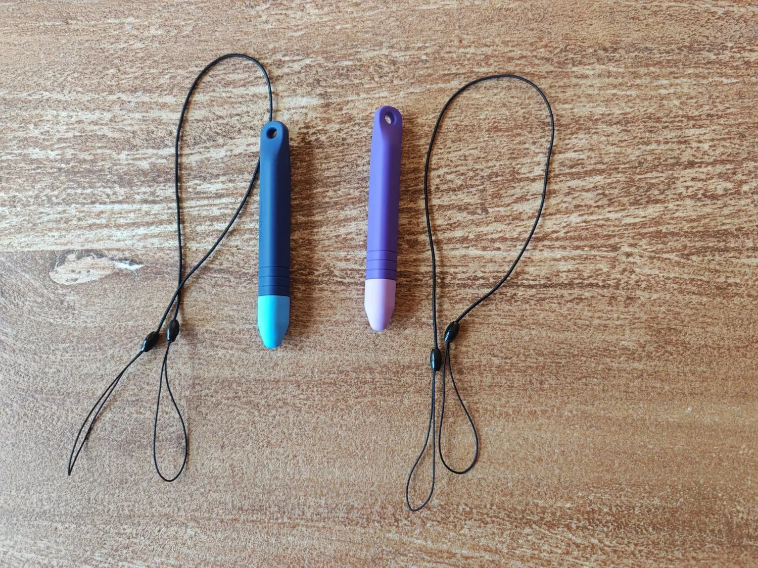 MoKo Stilo Touchscreen Bambini 2 Pezzi Blu+Viola Morbido