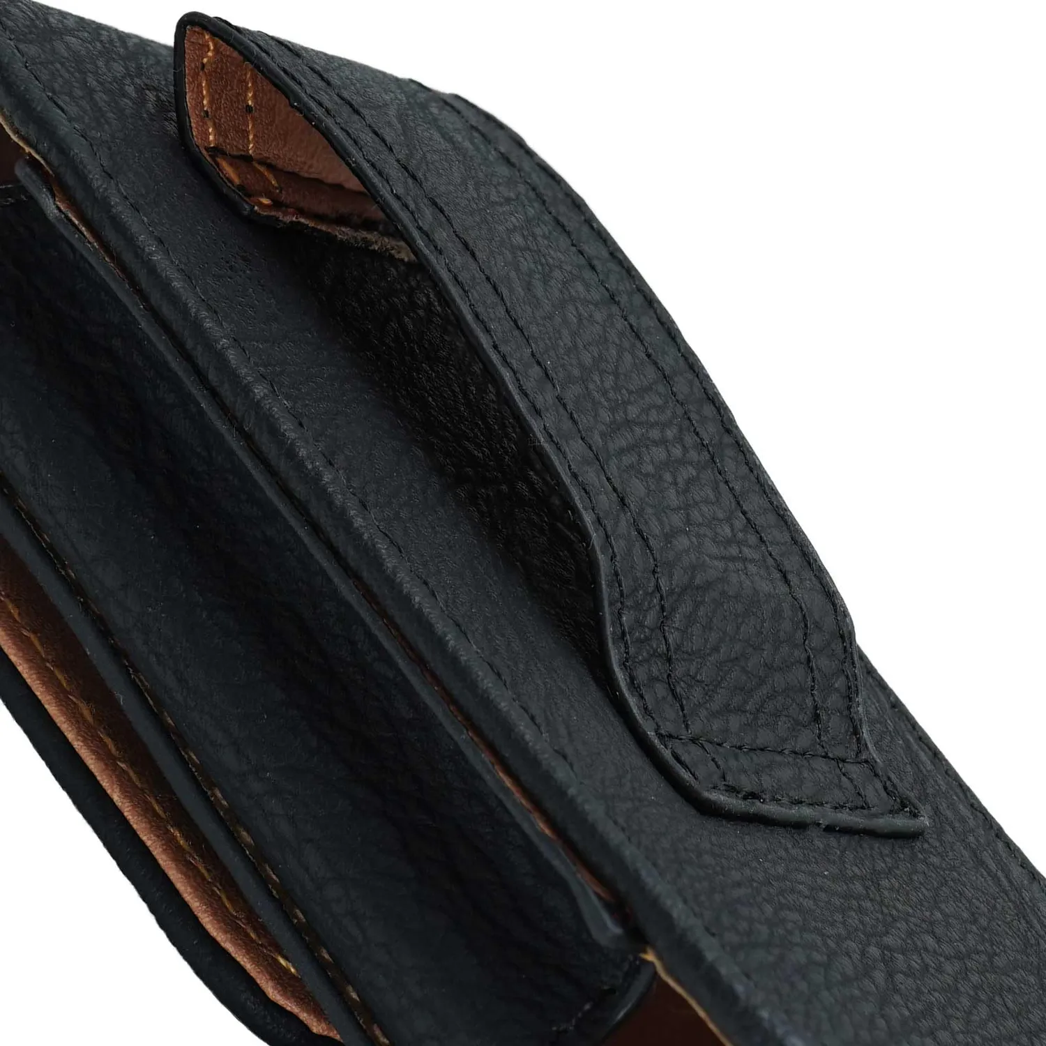 caseroxx Gigaset GL590 custodia cellulare nera da cintura