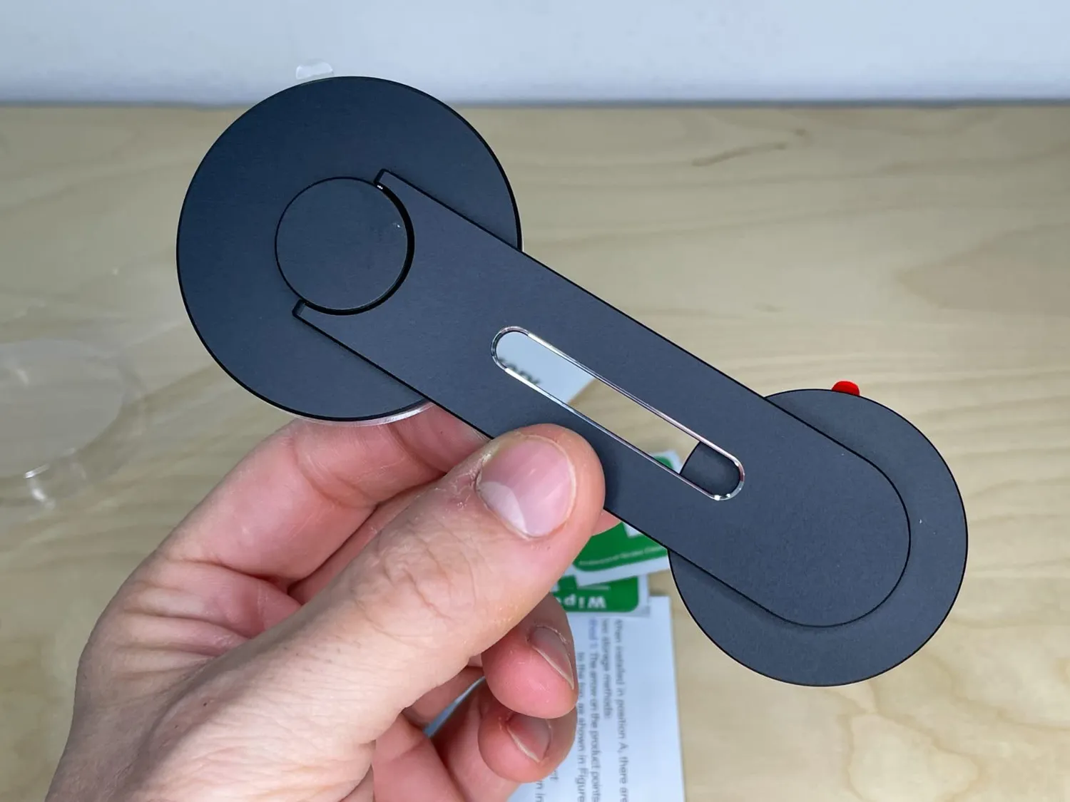 CloudValley supporto magnetico telefono laptop nero sottile