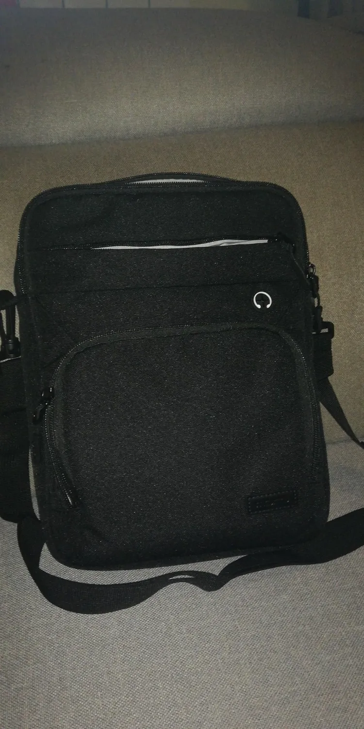 MoKo Borsa Tracolla Tablet 9-11 Pollici Sabbia Cuffie