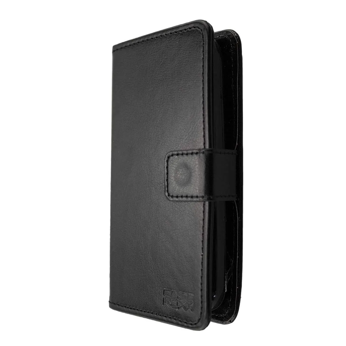 caseroxx Bookstyle custodia Doro Secure 580 nero carte