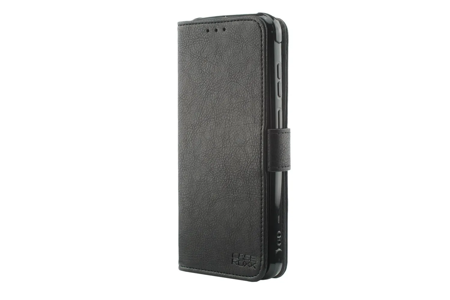 caseroxx Blackview BV5200 custodia a libro nera stand