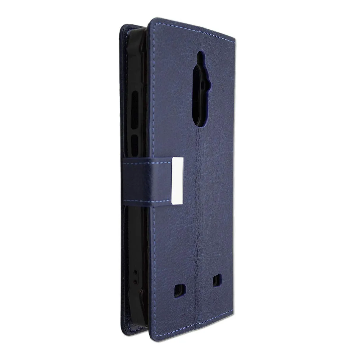 caseroxx Bookstyle custodia Doogee S55 azzurra antiurto