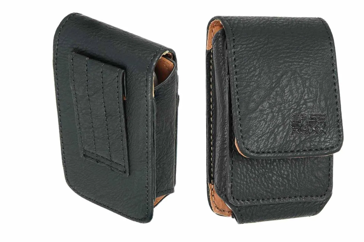 caseroxx Tokvia T201 T221 borsa cintura nera vera pelle