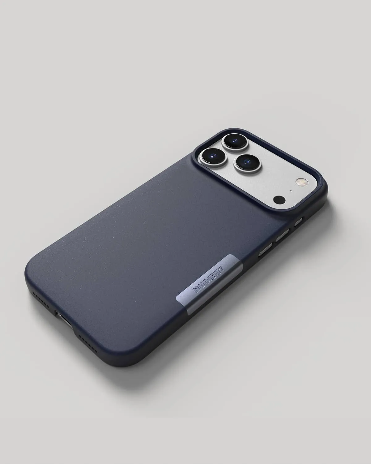 Nudient Thin Case iPhone 18 Pro Max cover Ocean Blue sottile