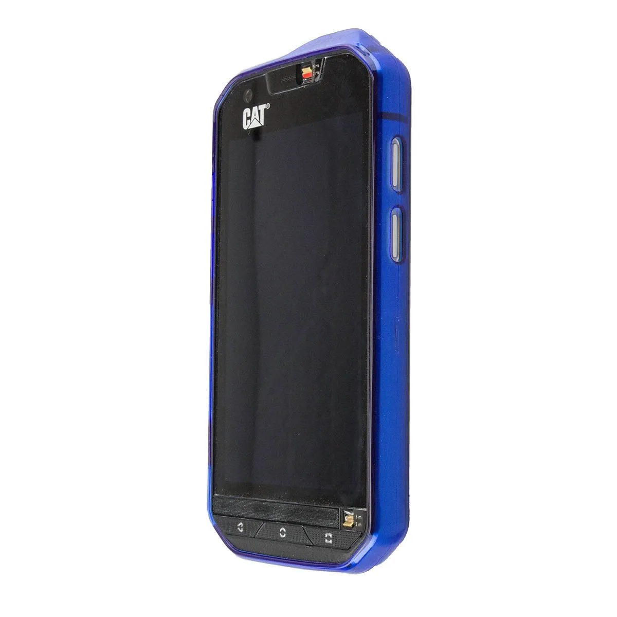 caseroxx Cat S60 cover TPU azzurra antiscivolo