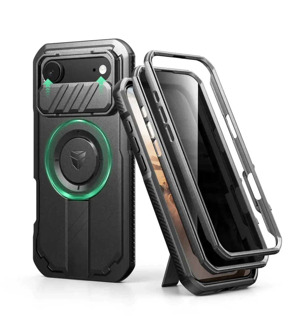 Dexnor iPhone Air 6,5 cover nera privacy MagSafe