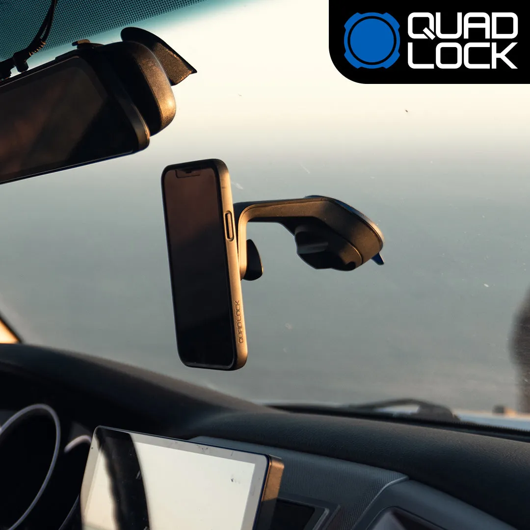 Quad Lock 4x4 Supporto Ventosa Parabrezza Cruscotto Auto