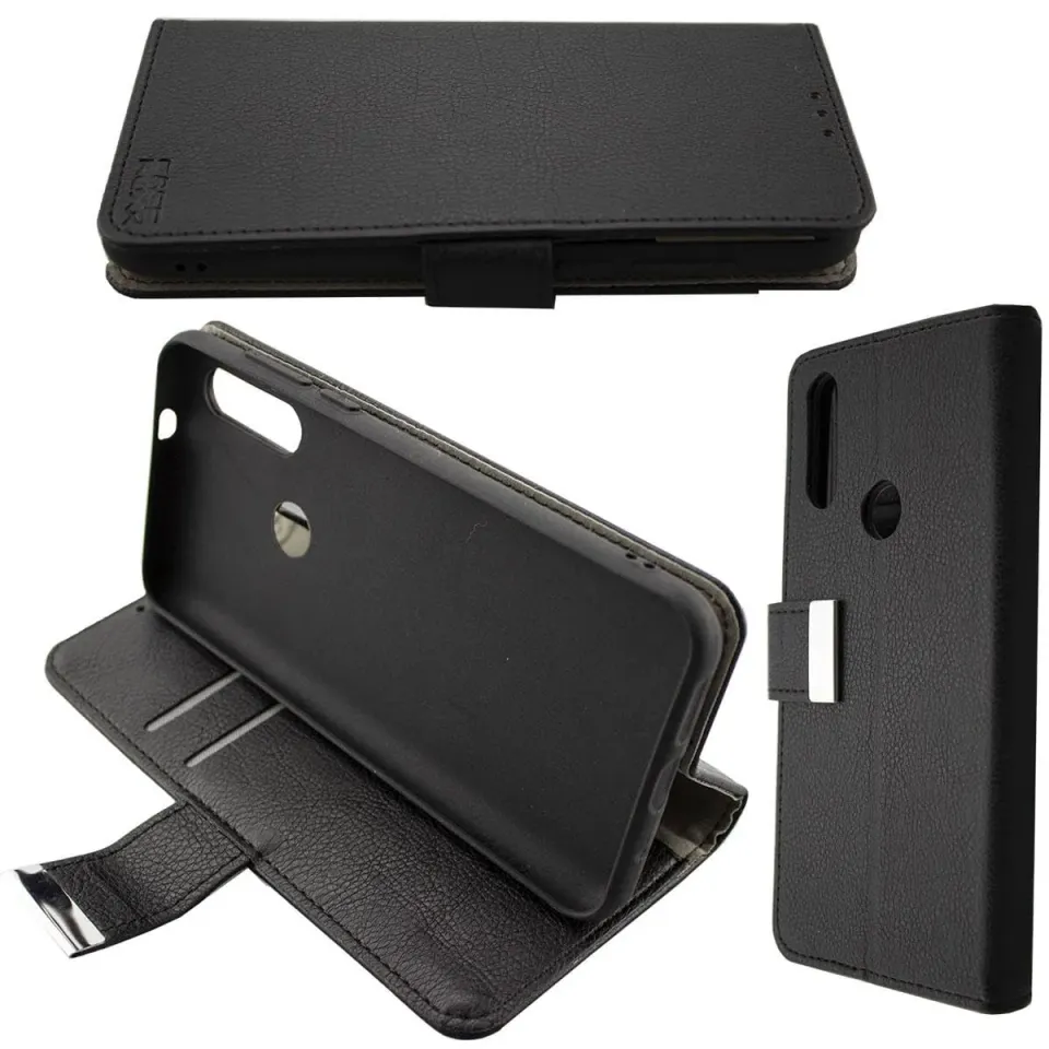 caseroxx Bookstyle custodia Oukitel C17 / C17 Pro nera libro