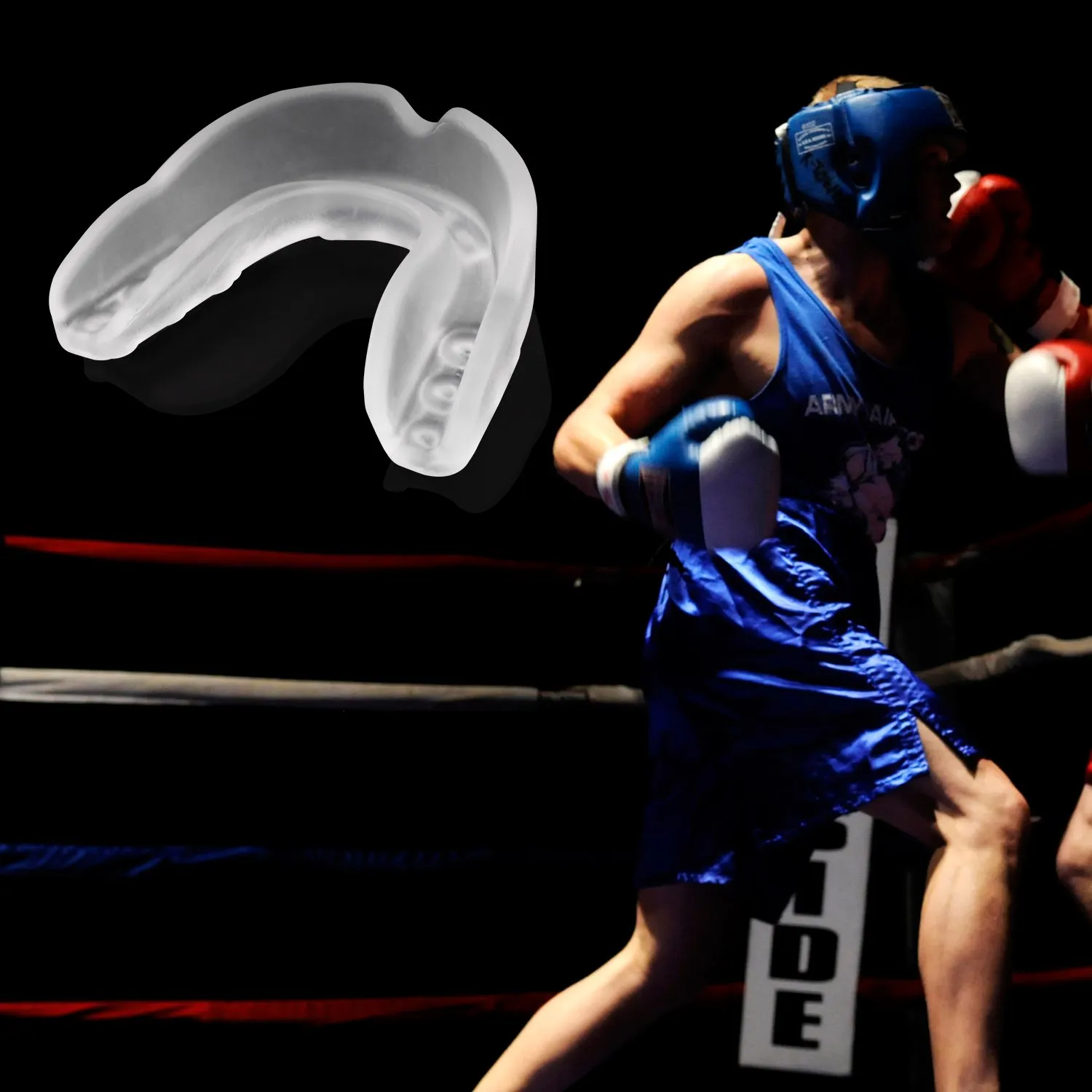 MoKo Paradenti Sportivi Confezione da 2 con Custodia EVA