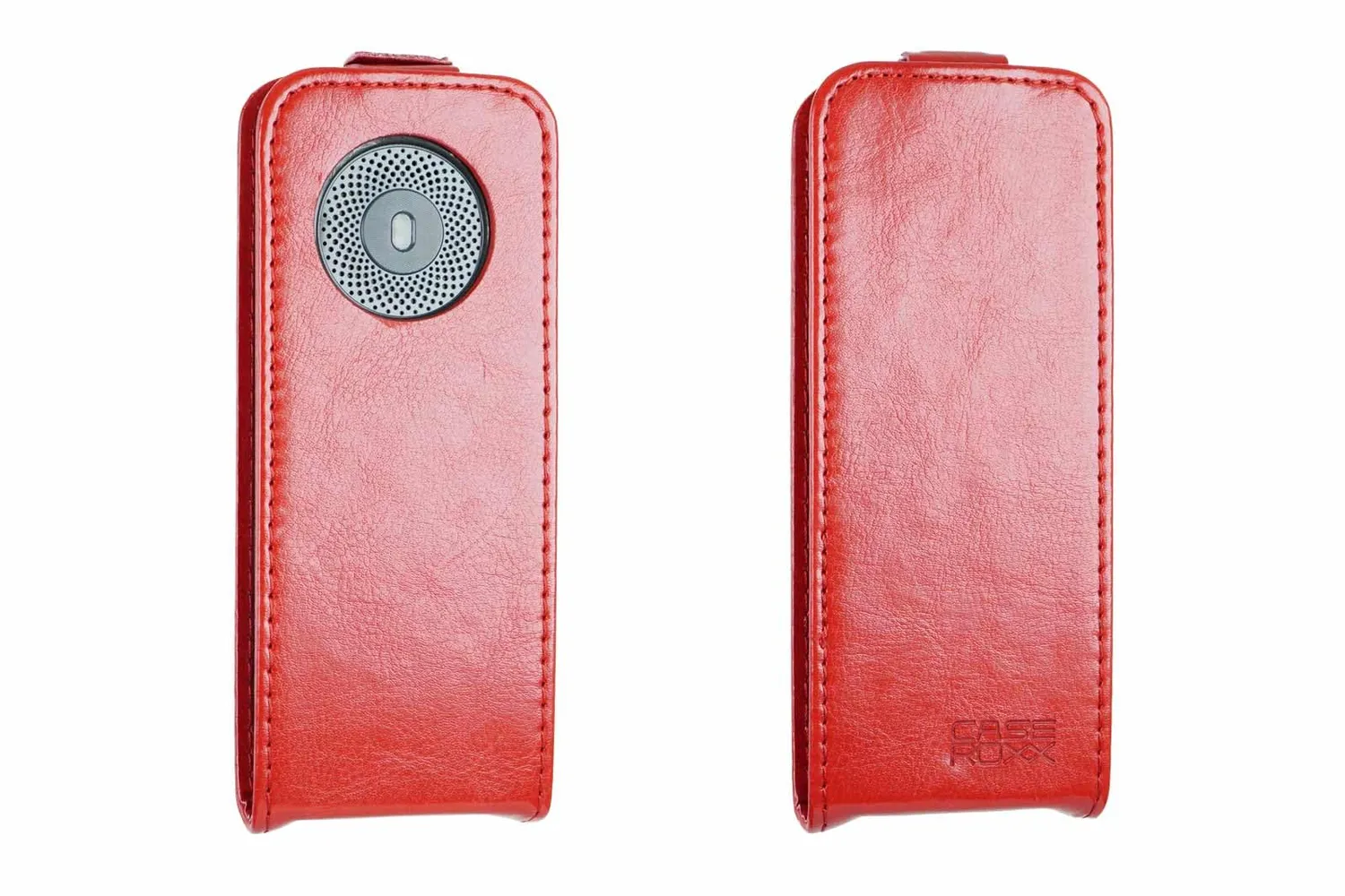 caseroxx per Nokia 130 2023 flip cover nera magnetica