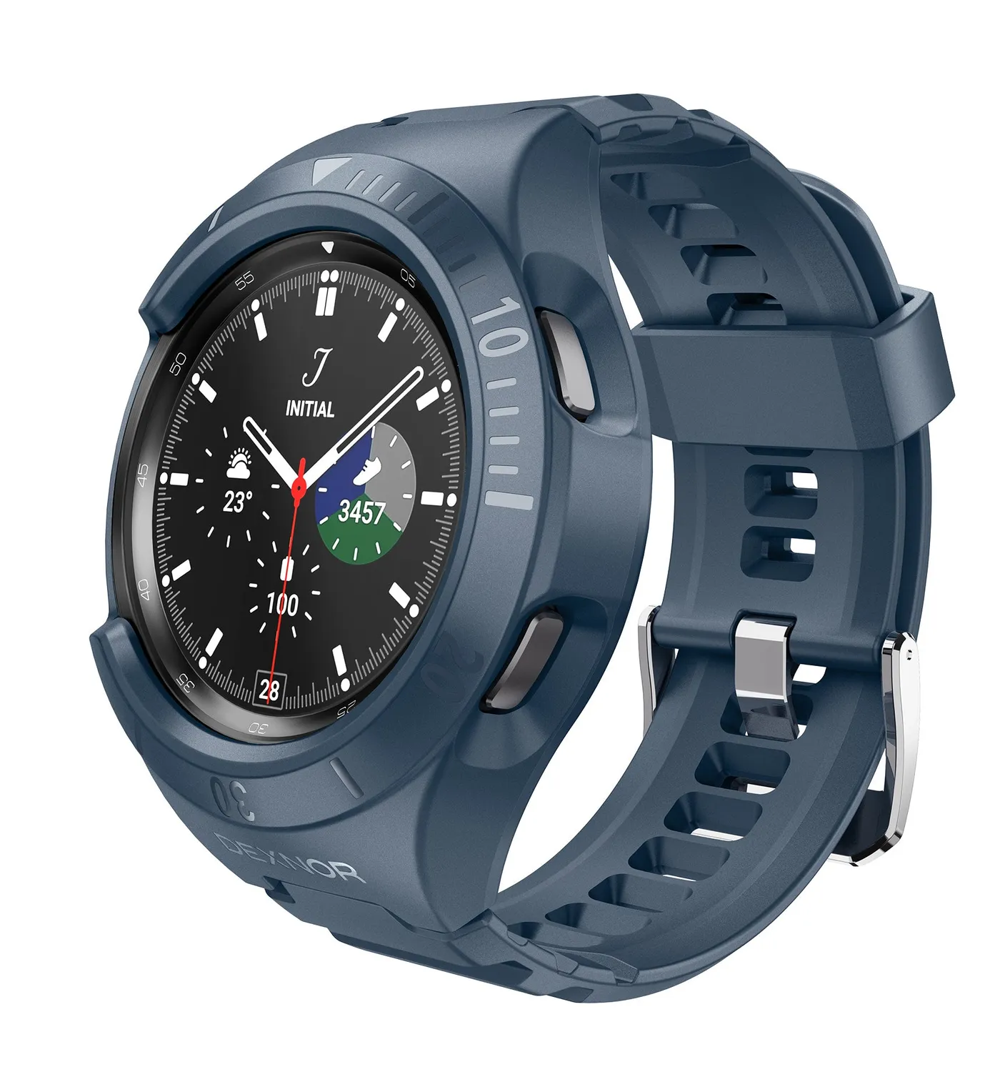 Dexnor Watch 4 Classic 46mm cover nero rugged