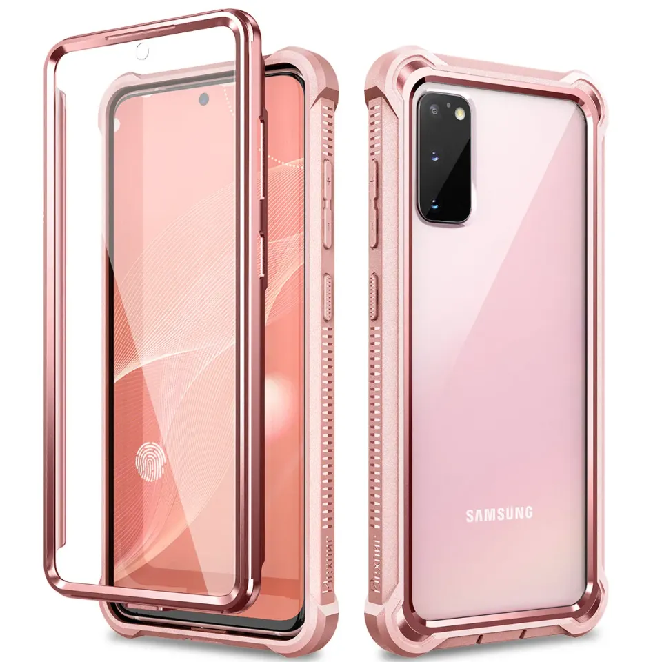 Dexnor Galaxy S9 Plus custodia rosa trasparente