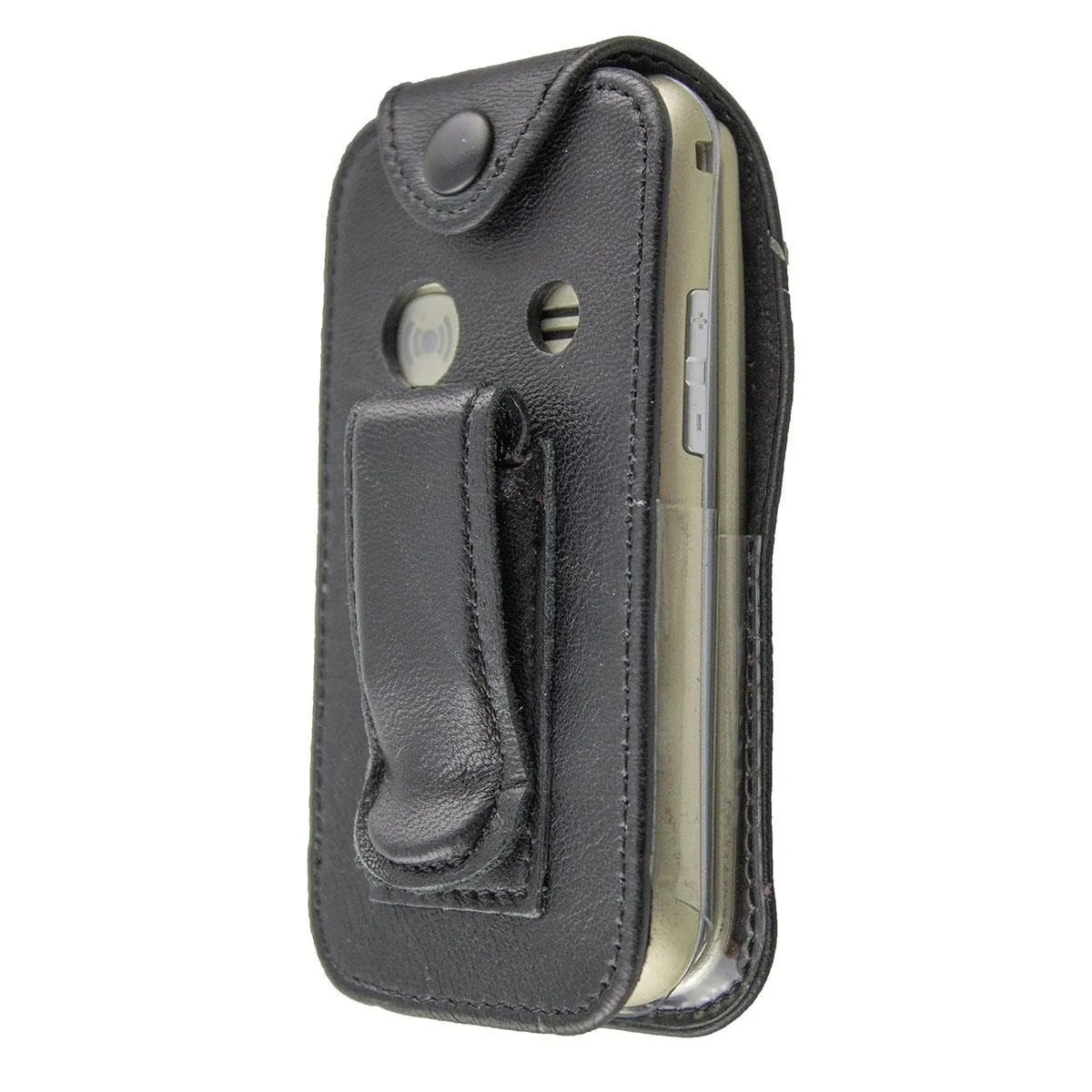 caseroxx Doro 2424 borsello pelle nero con finestra