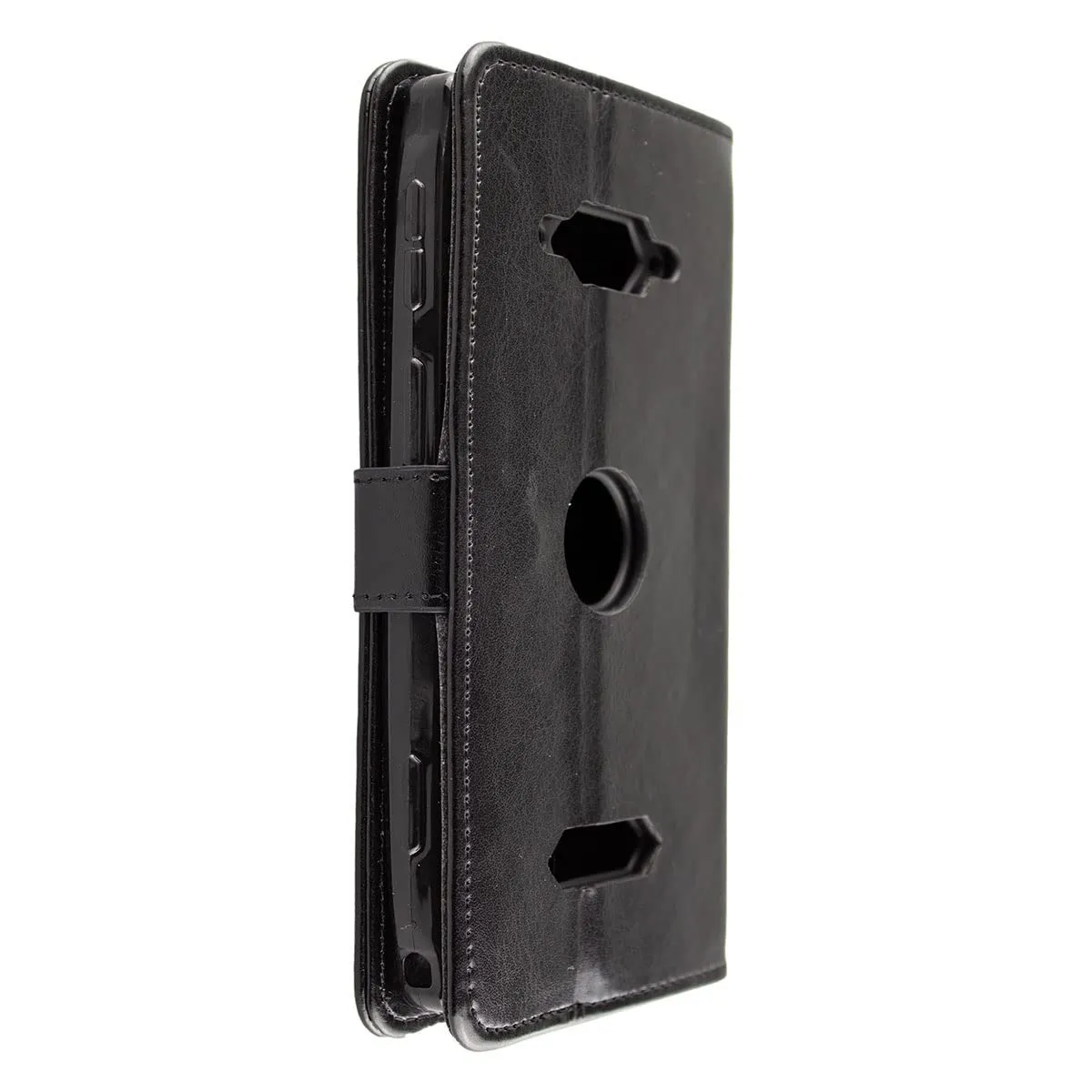 caseroxx Core-M5 Custodia Portafoglio Nero Pelle