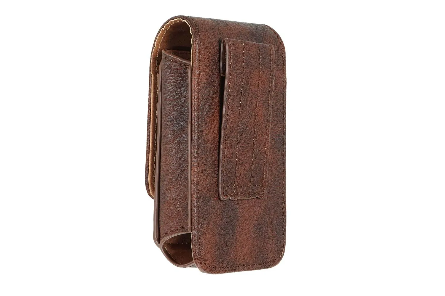 caseroxx Borsa Outdoor Fondina Ecopelle Marrone Magnetica