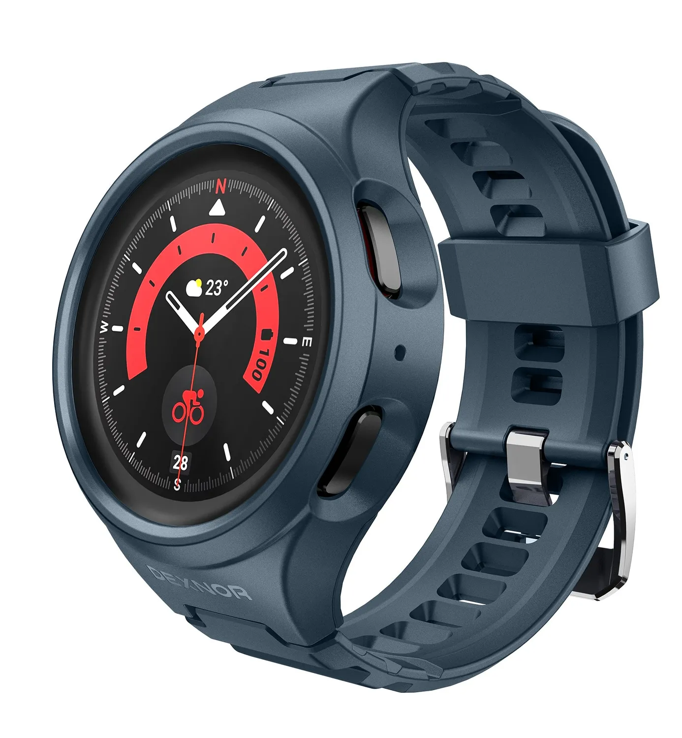 Dexnor Watch 5 Pro 45mm custodia nera antiurto