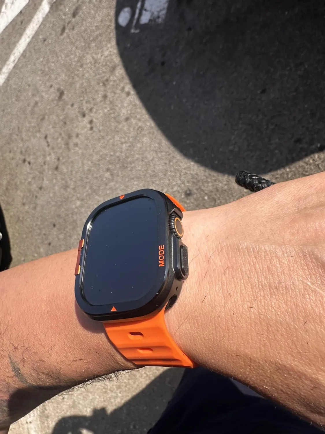 MoKo Cinturino Ocean Apple Watch 42/44/45/46/49mm Nero silicone