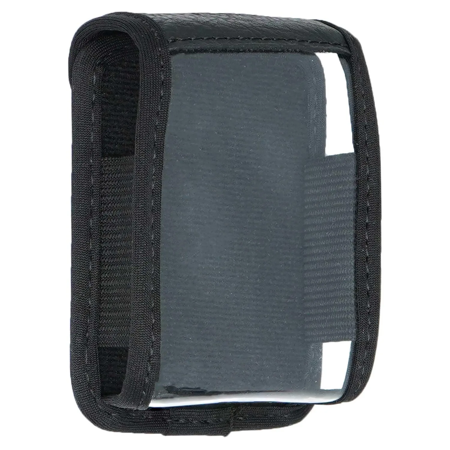 caseroxx Swissphone BOSS fondina cintura nera pelle