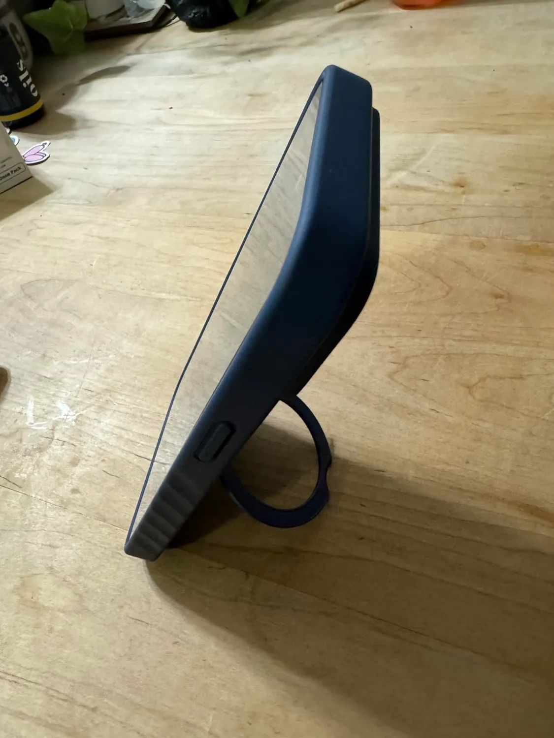 CloudValley Cover per iPhone 15 Pro Max blu opaco MagSafe