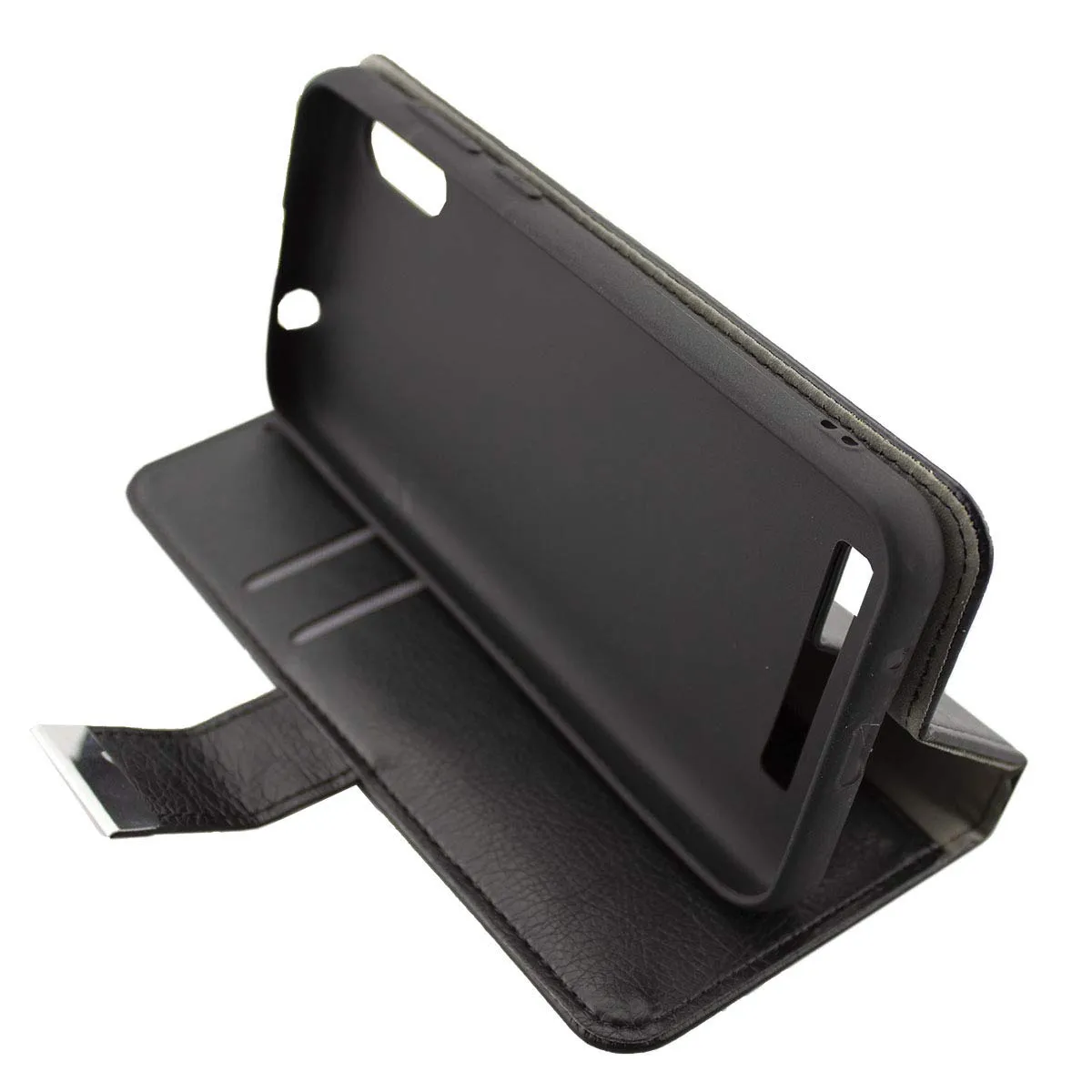 caseroxx Bookstyle Doogee X90 custodia libro nera portacarte