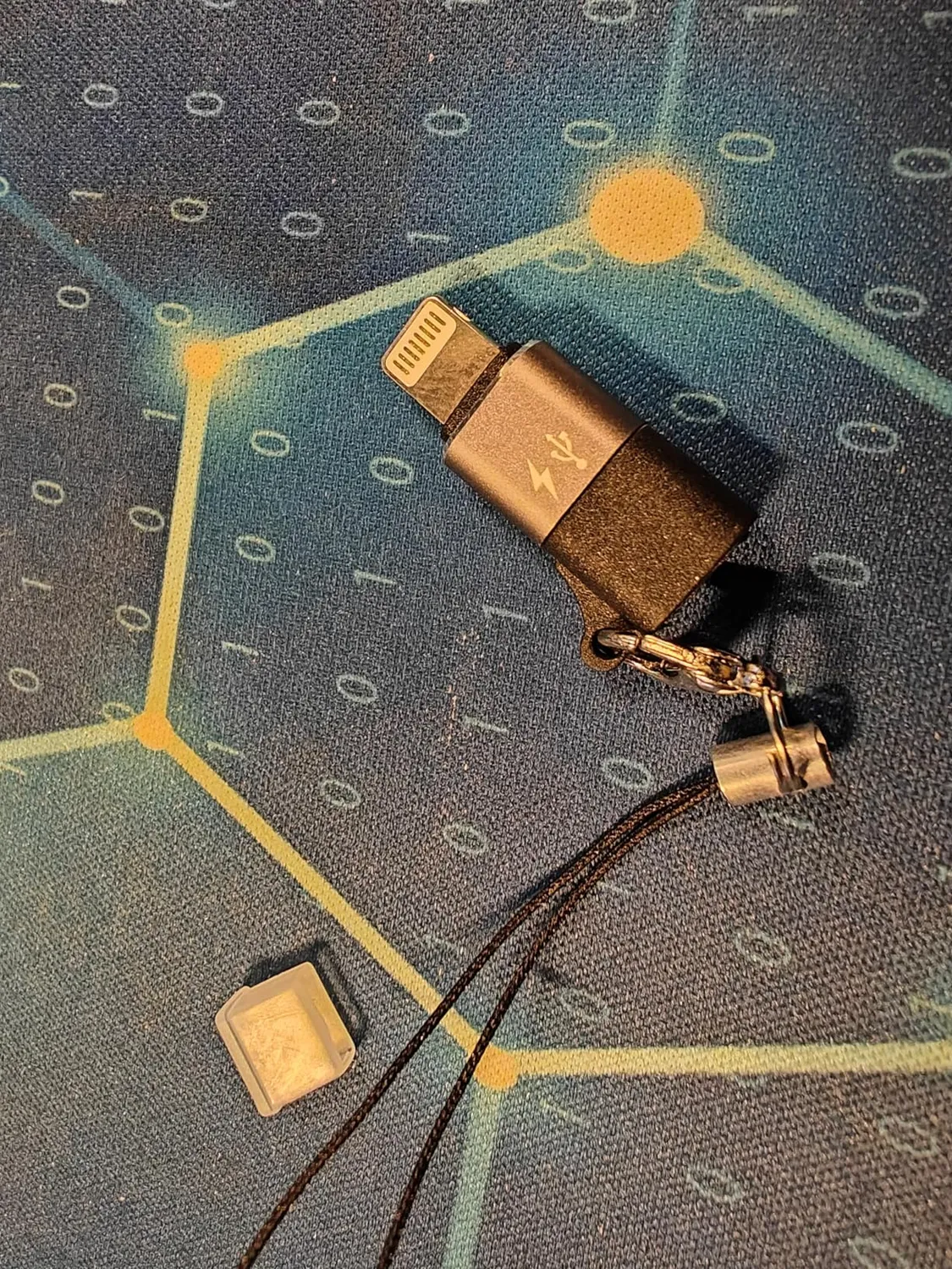 MoKo Adattatore USB-C Lightning DJI Mic Mini grigio