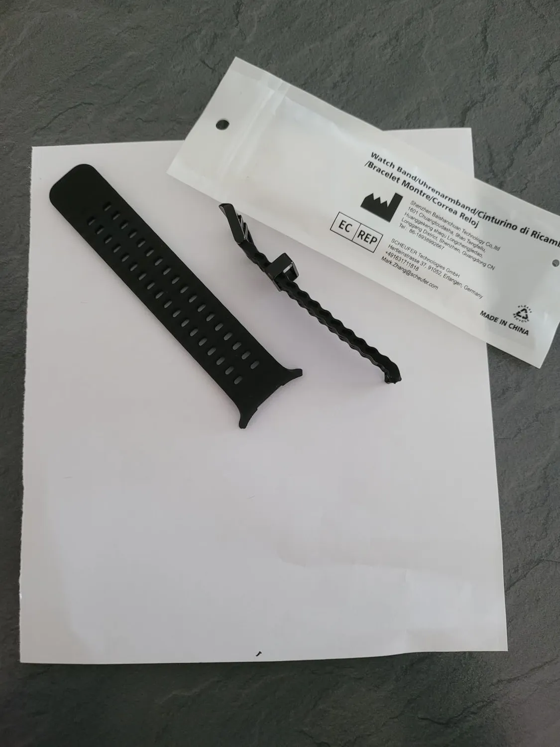 MoKo Sportivo Galaxy Watch Ultra 47mm cinturino nero silicone