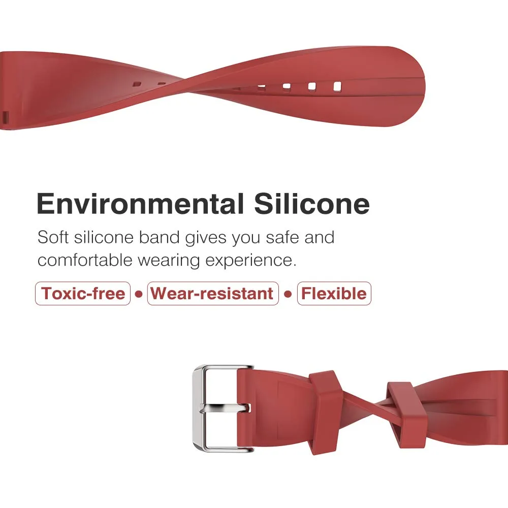 MoKo Cinturino Silicone 22mm Rosso Scuro Galaxy Watch
