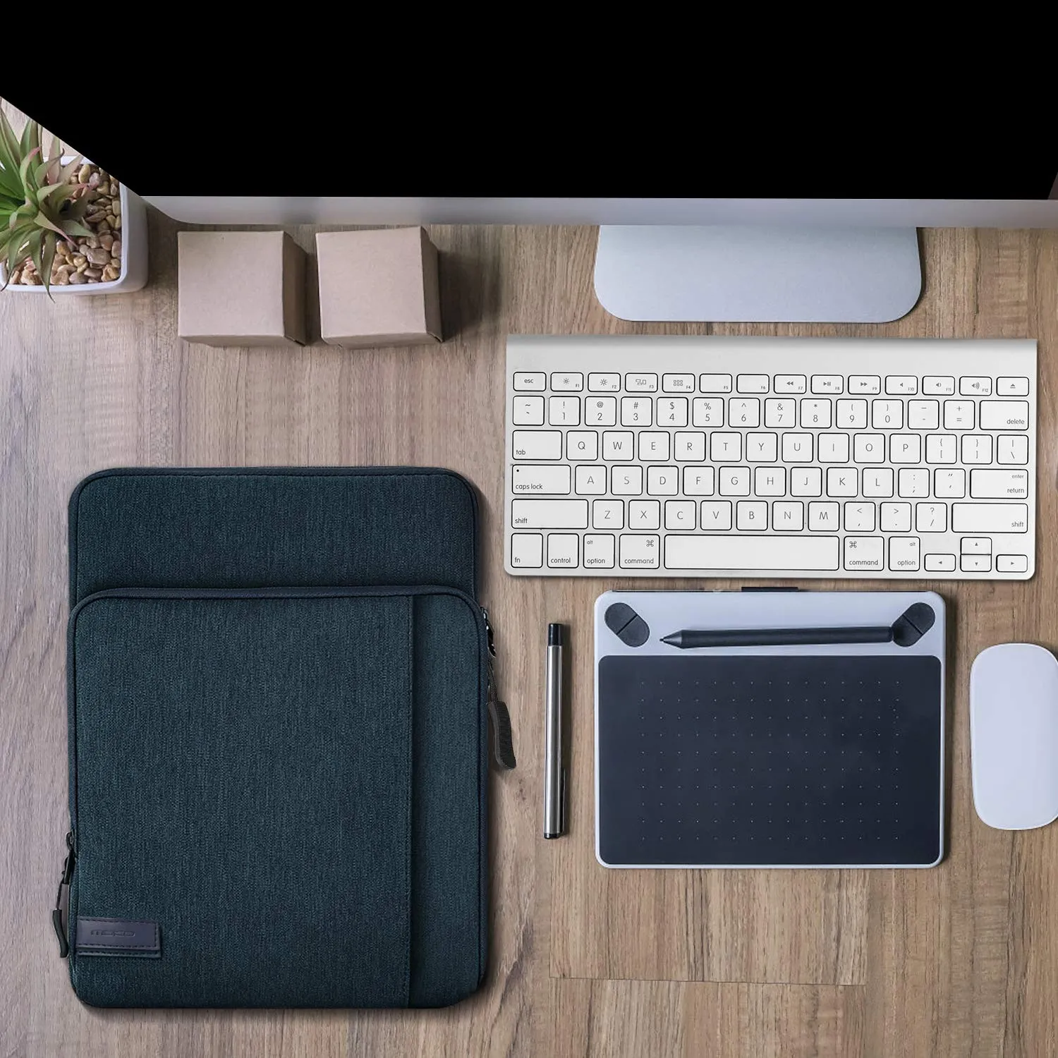 MoKo Borsa Tablet 9-11 Custodia Indaco Tasca Cerniera