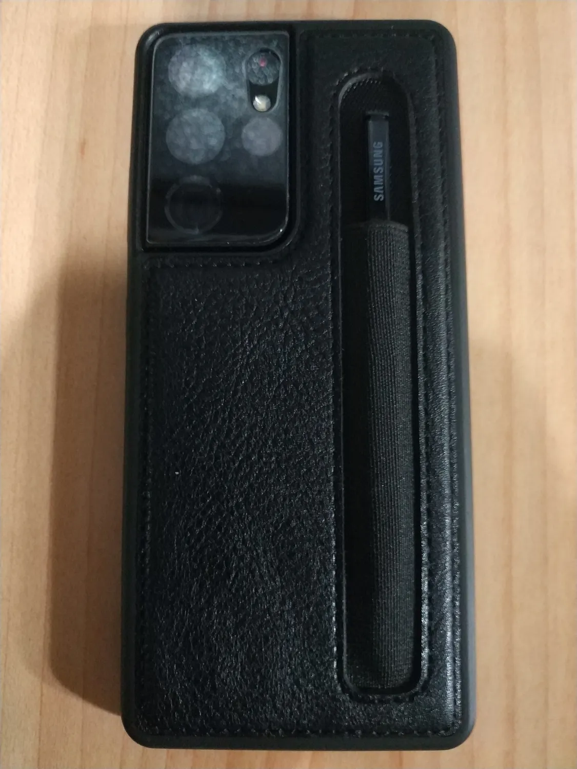 CloudValley cover Samsung Galaxy S21 Ultra 5G con copri fotocamera nero