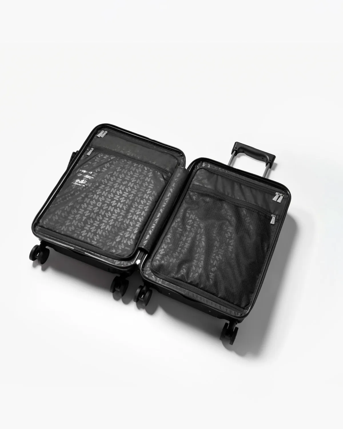 Nudient Bold Cabin Bag trolley cabina Charcoal Black leggero