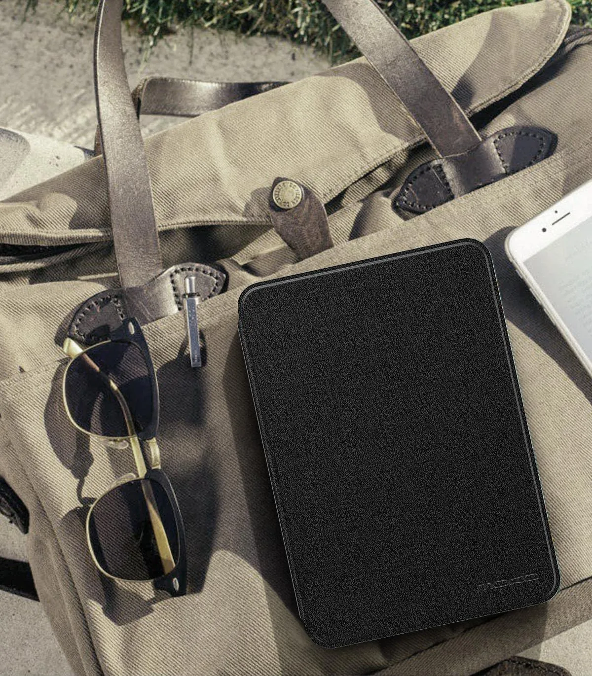 MoKo custodia Kindle 11a Gen 6 pollici nera denim