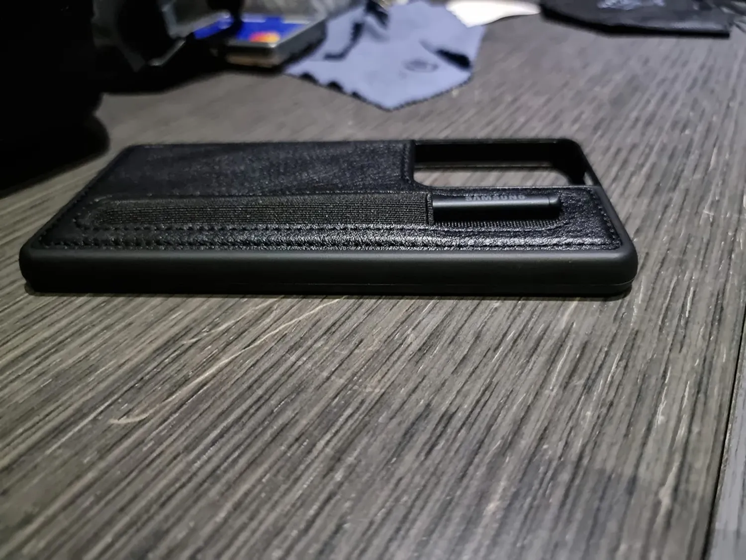 CloudValley cover Samsung Galaxy S21 Ultra 5G con copri fotocamera nero