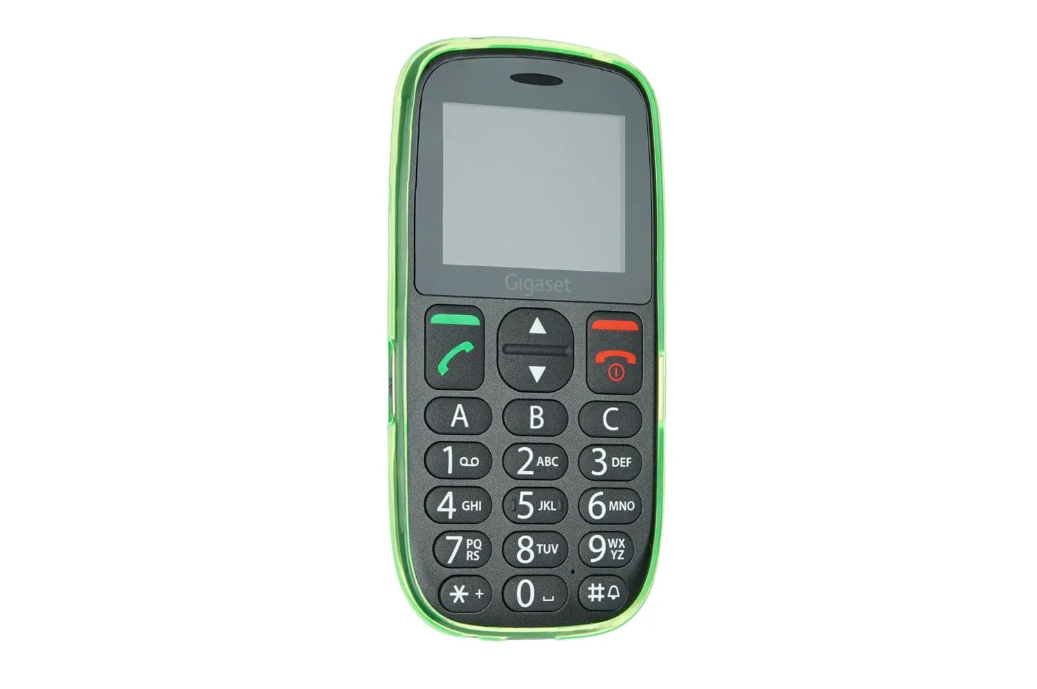 caseroxx cover Gigaset GL395 TPU verde antiscivolo
